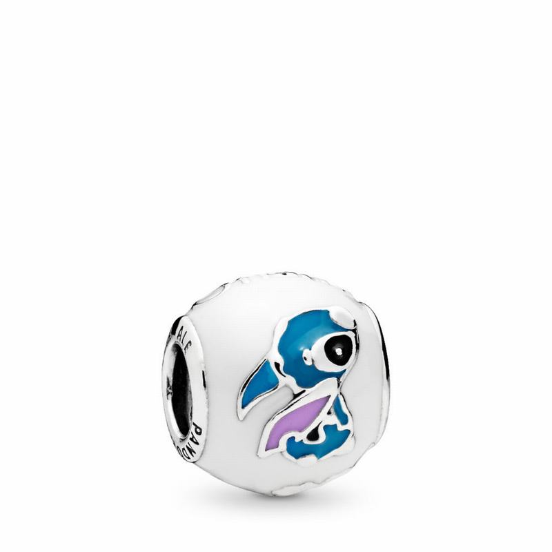 Talismane Pandora Disney Lilo & Stitch Argint/Negrii (vCW2posG)